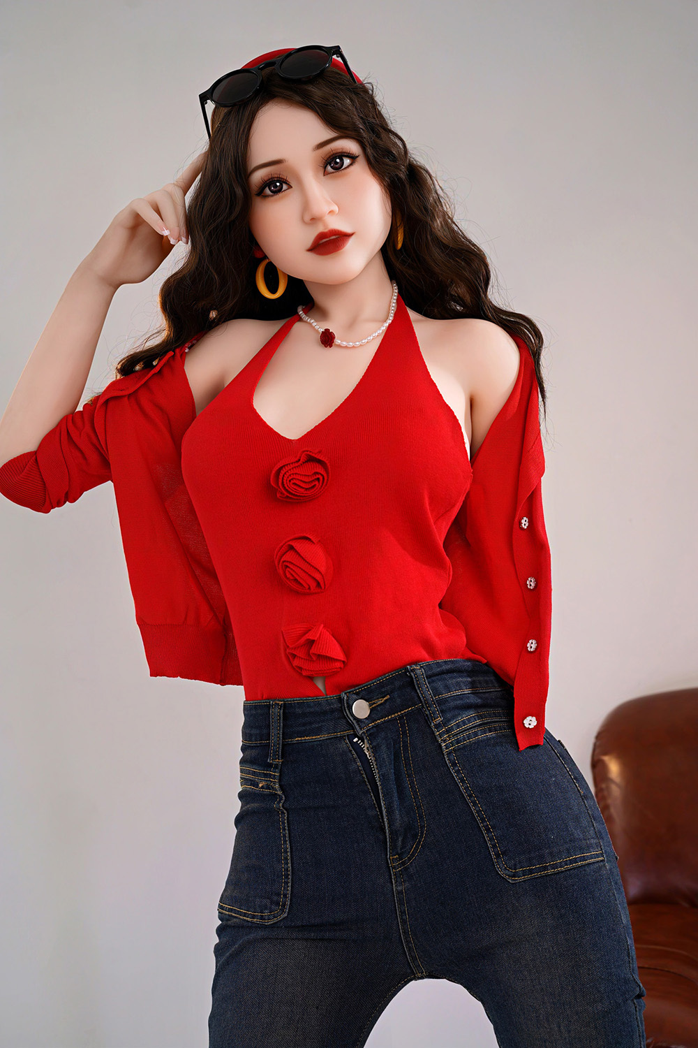 170cm E-Cup TPE Sex Doll - Tovessa Busty TPE Sex Doll – Asian Face, Life-Size & Real Skin