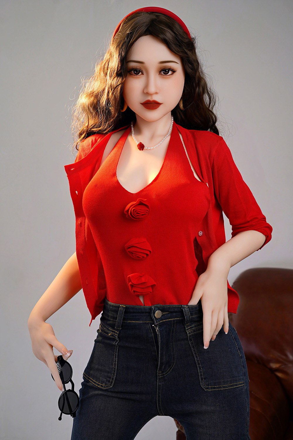 170cm E-Cup TPE Sex Doll - Tovessa Busty TPE Sex Doll – Asian Face, Life-Size & Real Skin