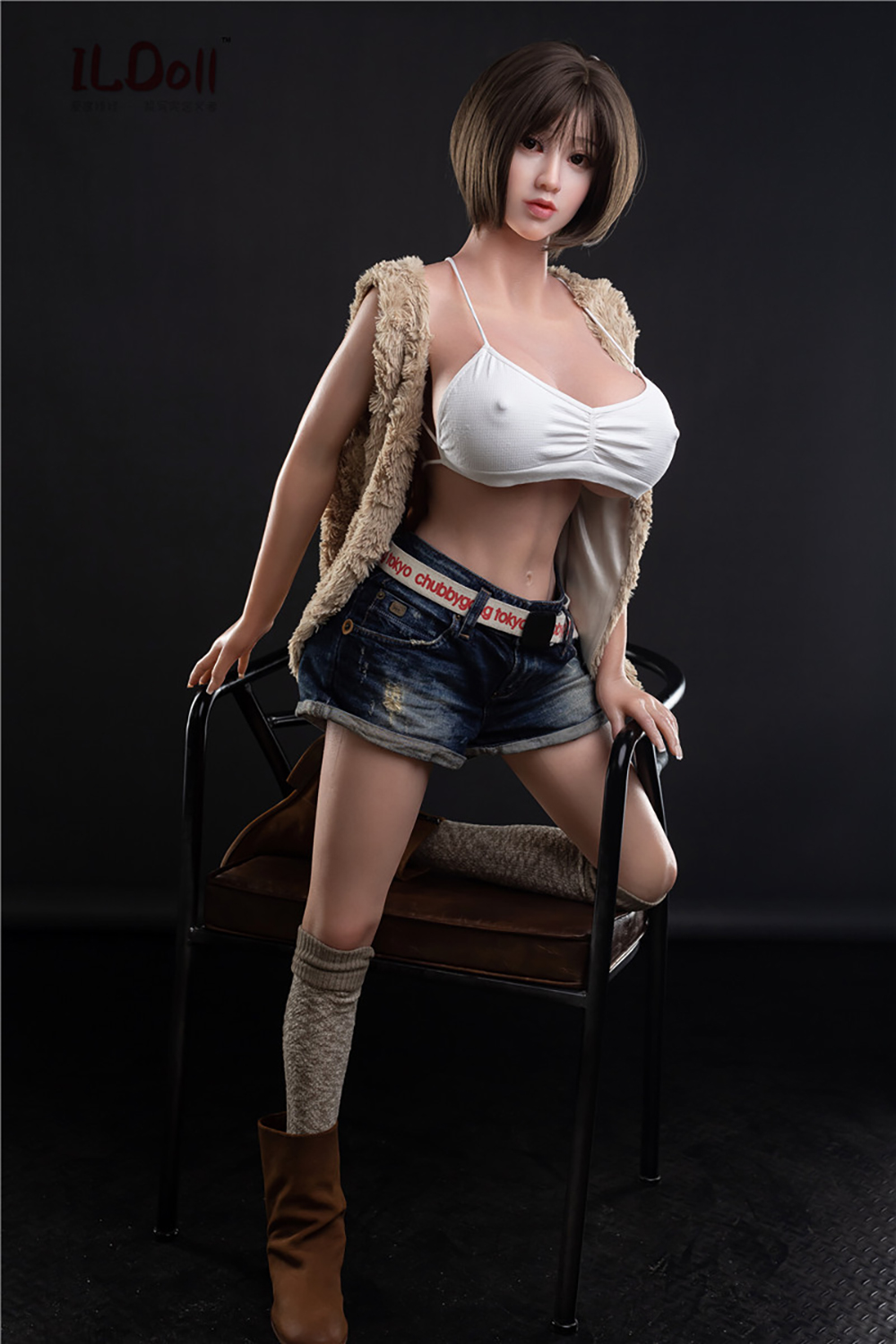 155cm G-Cup Silicone Sex Doll - Blyssia Full-Height Silicone Sex Doll with Proportional Body