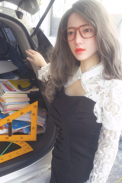 170cm E-Cup Silicone Head TPE Body Lifelike Elegant Brunette Sex Doll - Zephirine for Sale | DollsLover Official Store | Qita Doll