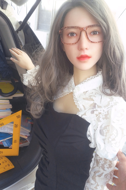 170cm E-Cup Silicone Head TPE Body Lifelike Elegant Brunette Sex Doll - Zephirine for Sale | DollsLover Official Store | Qita Doll