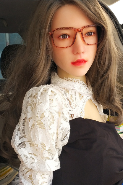 170cm E-Cup Silicone Head TPE Body Lifelike Elegant Brunette Sex Doll - Zephirine for Sale | DollsLover Official Store | Qita Doll