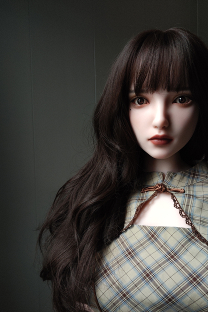 158cm D-Cup Silicone Head TPE Body Luxury Elegant Brunette Sex Doll - Veylora for Sale | DollsLover Official Store | Qita Doll
