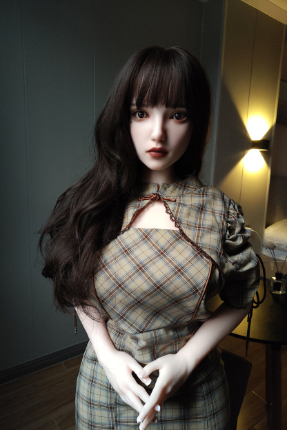 158cm D-Cup Silicone Head TPE Body Luxury Elegant Brunette Sex Doll - Veylora for Sale | DollsLover Official Store | Qita Doll
