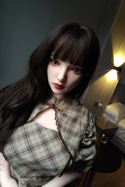 158cm D-Cup Silicone Head TPE Body Luxury Elegant Brunette Sex Doll - Veylora for Sale | DollsLover Official Store | Qita Doll