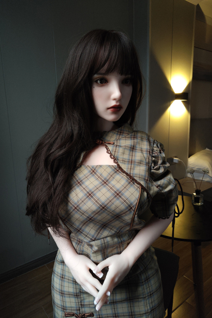 158cm D-Cup Silicone Head TPE Body Luxury Elegant Brunette Sex Doll - Veylora for Sale | DollsLover Official Store | Qita Doll