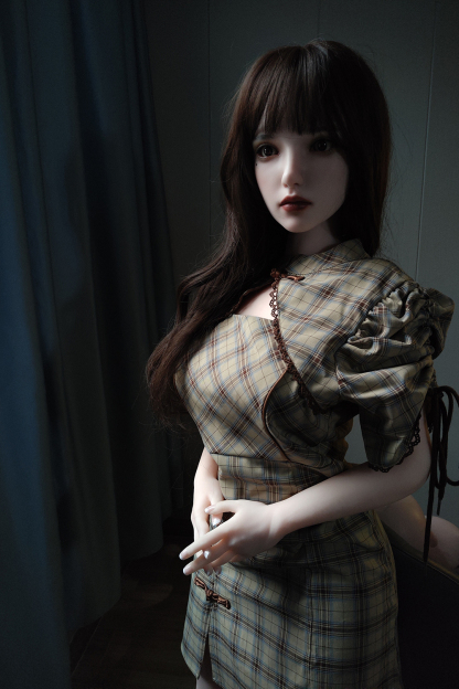 158cm D-Cup Silicone Head TPE Body Luxury Elegant Brunette Sex Doll - Veylora for Sale | DollsLover Official Store | Qita Doll
