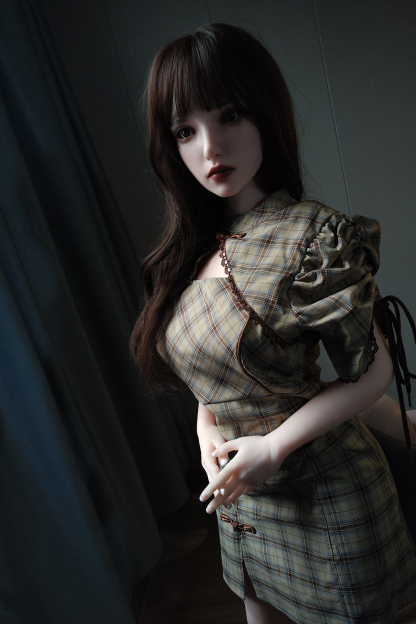 158cm D-Cup Silicone Head TPE Body Luxury Elegant Brunette Sex Doll - Veylora for Sale | DollsLover Official Store | Qita Doll