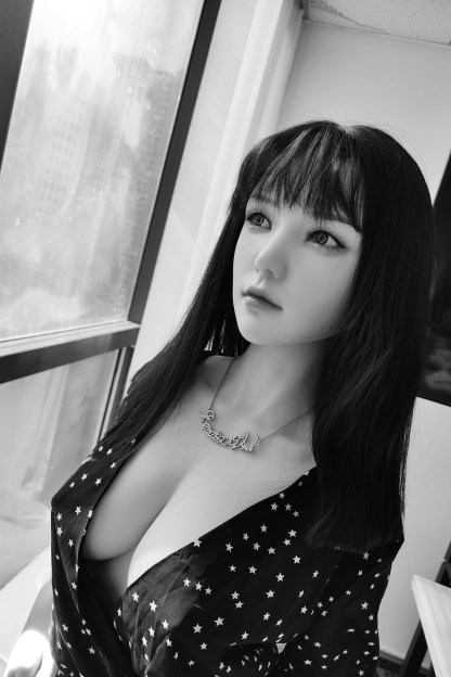 162cm B-Cup Silicone Realistic Elegant Black Hair Sex Doll - Phyress for Sale | DollsLover Official Store | Qita Doll