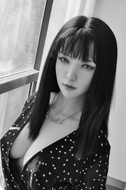 162cm B-Cup Silicone Realistic Elegant Black Hair Sex Doll - Phyress for Sale | DollsLover Official Store | Qita Doll