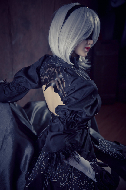 170cm E-Cup TPE Premium Waifu Silver Hair Sex Doll - Xandoria for Sale | DollsLover Official Store | Qita Doll