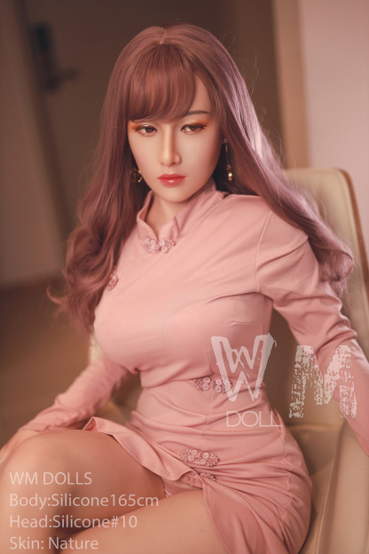 165cm/5ft5 E-Cup Silicone Head Sex Doll – Aubrey-DollsLover Official Store