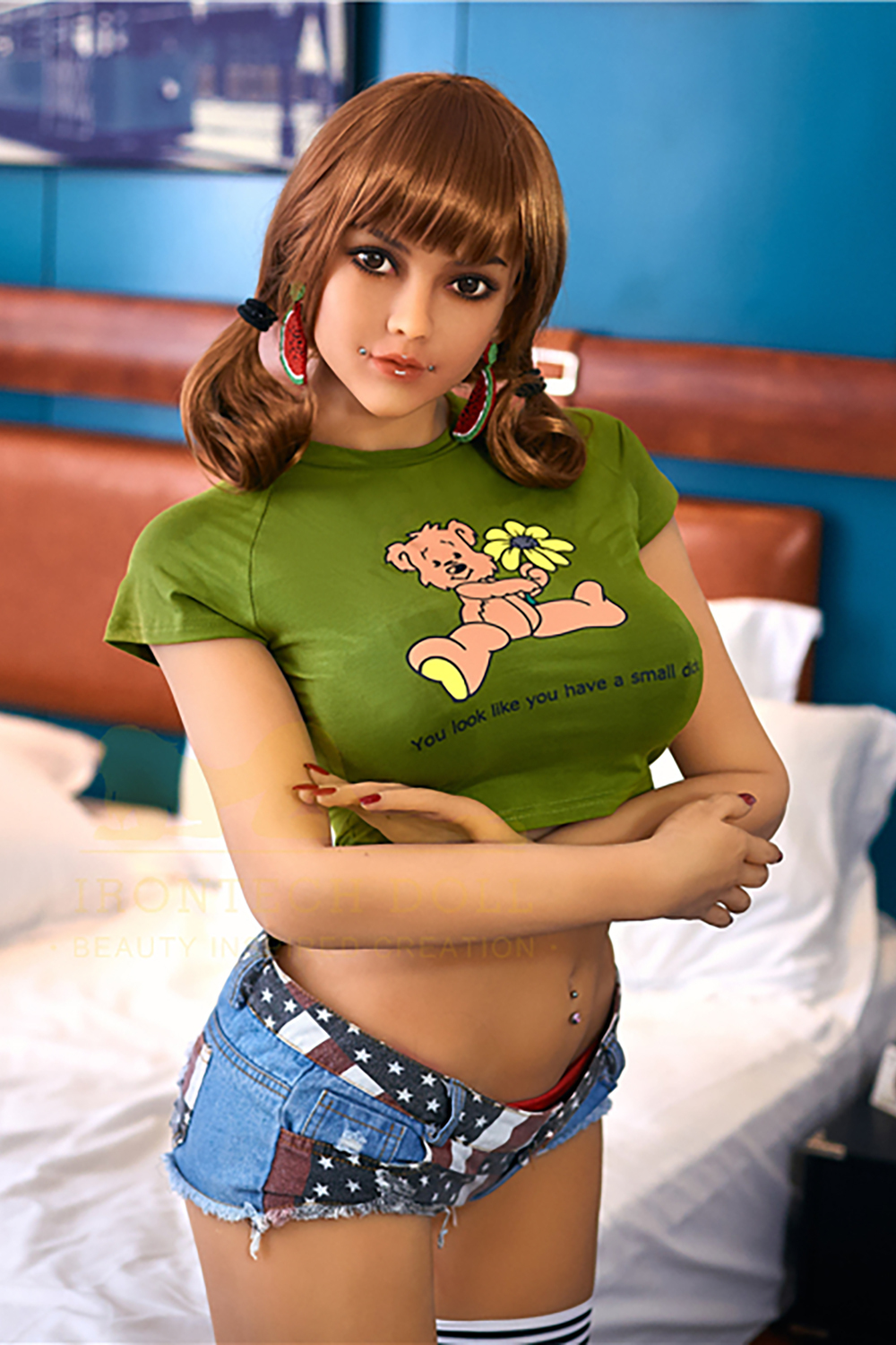 159cm/5ft3 D-Cup TPE Sex Doll – Delyth