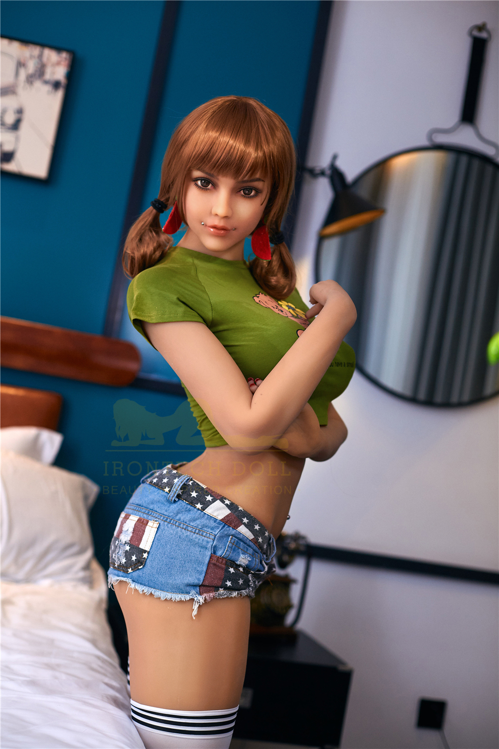 159cm/5ft3 D-Cup TPE Sex Doll – Delyth