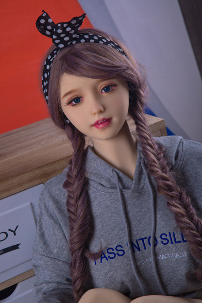 170cm E-Cup TPE Realistic Sweet Purple Hair Sex Doll - Kyrelith for Sale | DollsLover Official Store | Qita Doll