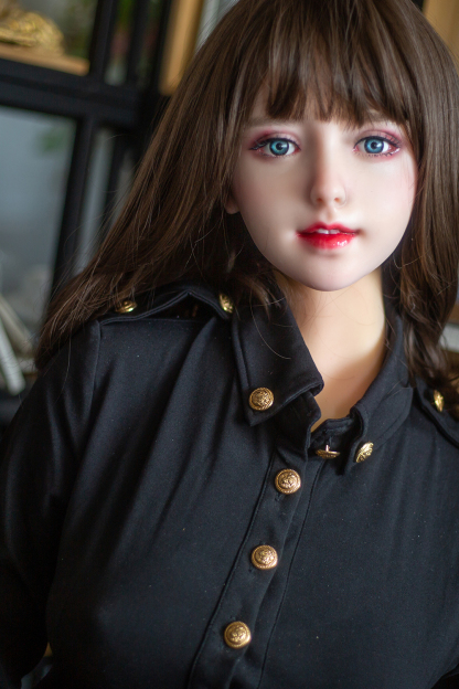 158cm D-Cup Silicone Head TPE Body Realistic Cute Brunette Sex Doll - Daelith for Sale | DollsLover Official Store | Qita Doll