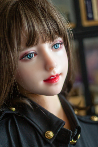 158cm D-Cup Silicone Head TPE Body Realistic Cute Brunette Sex Doll - Daelith for Sale | DollsLover Official Store | Qita Doll