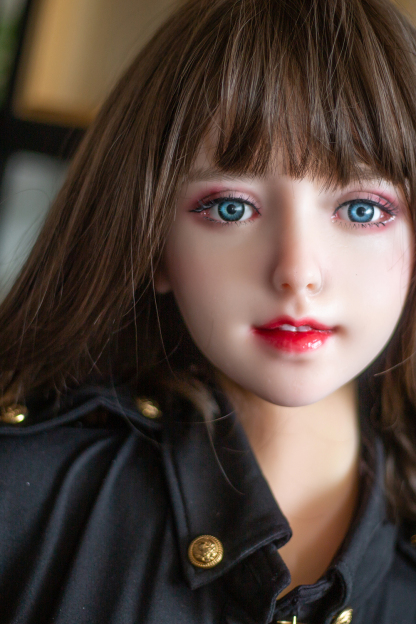 158cm D-Cup Silicone Head TPE Body Realistic Cute Brunette Sex Doll - Daelith for Sale | DollsLover Official Store | Qita Doll