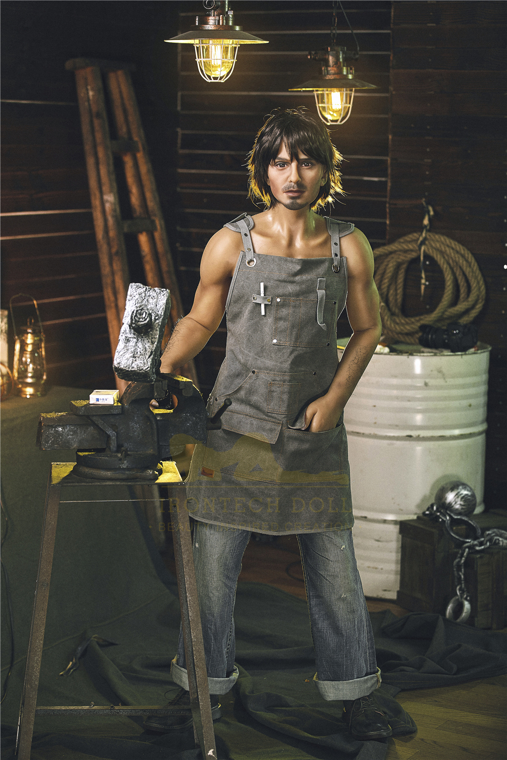 162cm/5ft4 Male TPE Sex Doll – Caius