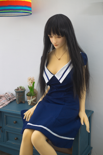 158cm D-Cup TPE Premium Lovely Black Hair Sex Doll - Rhisella for Sale | DollsLover Official Store | Qita Doll