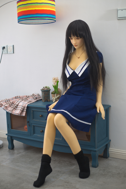 158cm D-Cup TPE Premium Lovely Black Hair Sex Doll - Rhisella for Sale | DollsLover Official Store | Qita Doll
