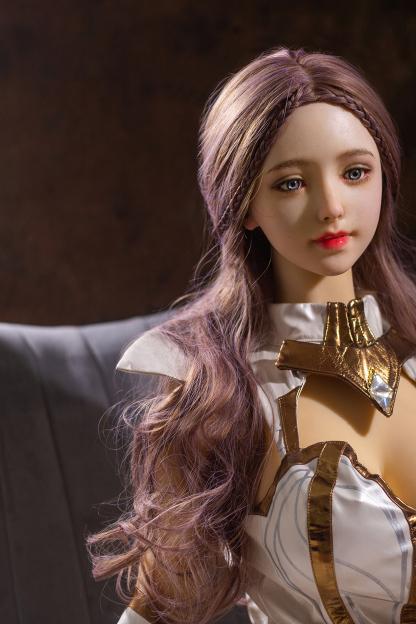 170cm E-Cup Silicone Head TPE Body Realistic Cute Purple Hair Sex Doll - Faryndis for Sale | DollsLover Official Store | Qita Doll