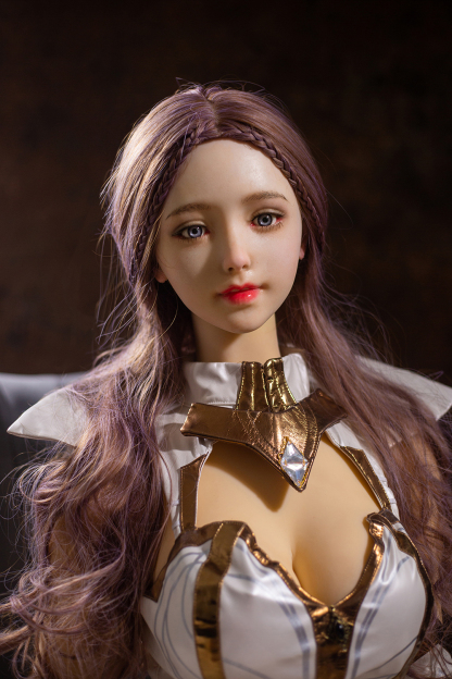 170cm E-Cup Silicone Head TPE Body Realistic Cute Purple Hair Sex Doll - Faryndis for Sale | DollsLover Official Store | Qita Doll