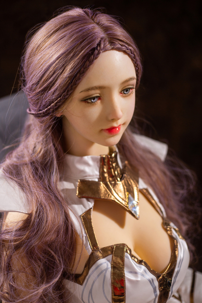 170cm E-Cup Silicone Head TPE Body Realistic Cute Purple Hair Sex Doll - Faryndis for Sale | DollsLover Official Store | Qita Doll