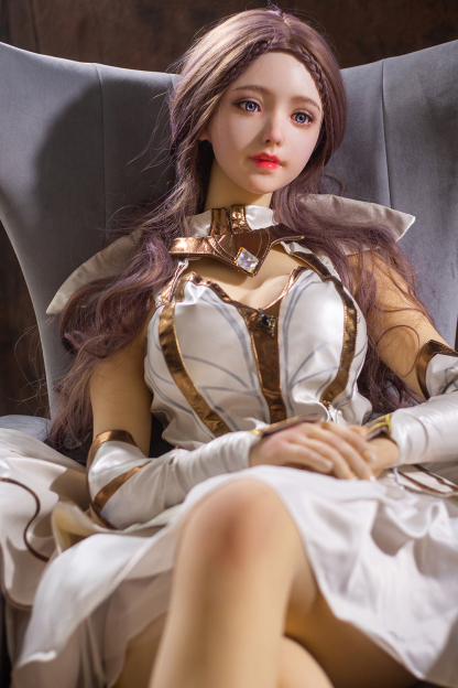 170cm E-Cup Silicone Head TPE Body Realistic Cute Purple Hair Sex Doll - Faryndis for Sale | DollsLover Official Store | Qita Doll