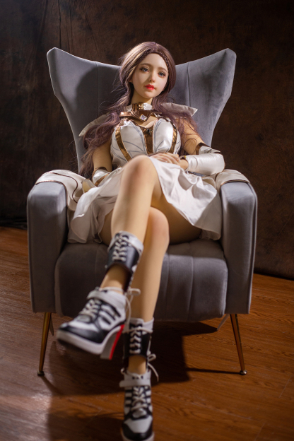 170cm E-Cup Silicone Head TPE Body Realistic Cute Purple Hair Sex Doll - Faryndis for Sale | DollsLover Official Store | Qita Doll