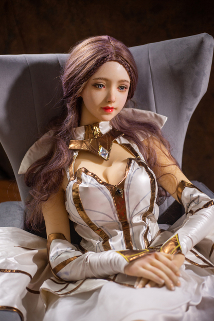 170cm E-Cup Silicone Head TPE Body Realistic Cute Purple Hair Sex Doll - Faryndis for Sale | DollsLover Official Store | Qita Doll