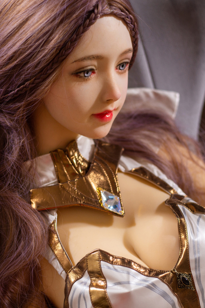 170cm E-Cup Silicone Head TPE Body Realistic Cute Purple Hair Sex Doll - Faryndis for Sale | DollsLover Official Store | Qita Doll