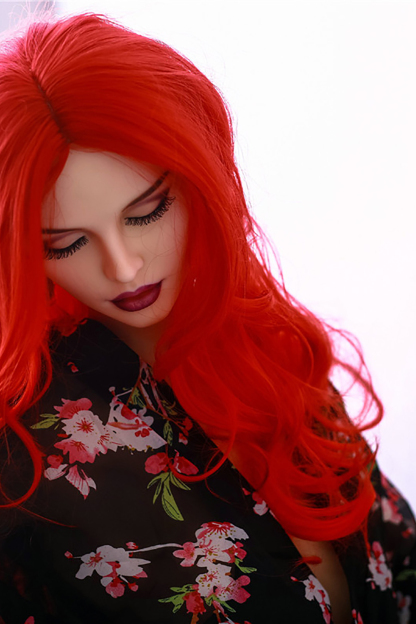 170cm E-Cup TPE Lifelike Western Redhead Sex Doll - Pyrriselle for Sale | DollsLover Official Store | Qita Doll