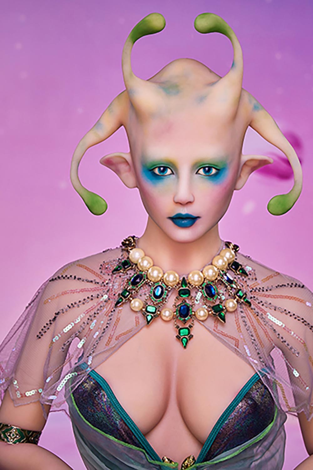 166cm D-Cup TPE Sex Doll - Brisella Sci-Fi Alien Sex Doll with Curvy Body, Soft TPE Skin and Sophisticated Female Style