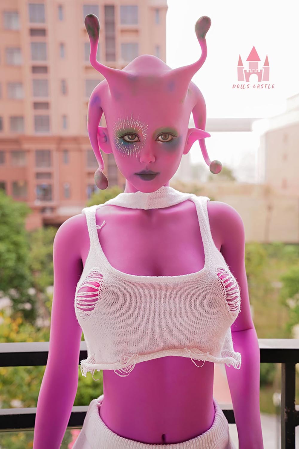 170cm E-Cup TPE Sex Doll - Gryndis Sci-Fi Alien TPE Sex Doll with Large Breasts and Curvy Shape