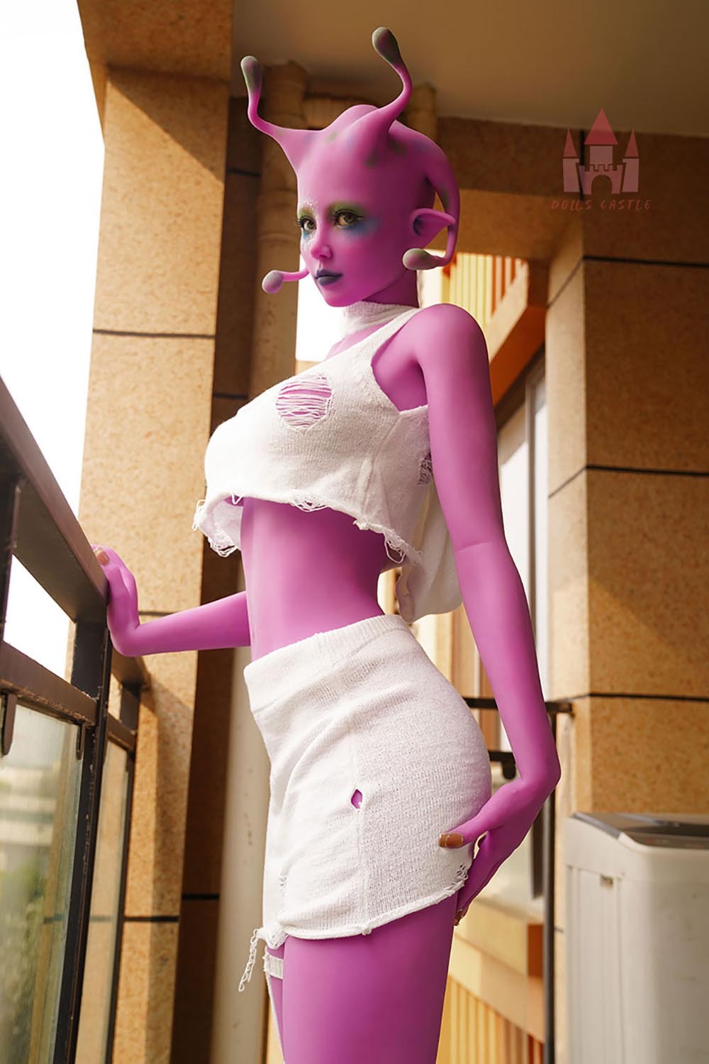 170cm E-Cup TPE Sex Doll - Gryndis Sci-Fi Alien TPE Sex Doll with Large Breasts and Curvy Shape