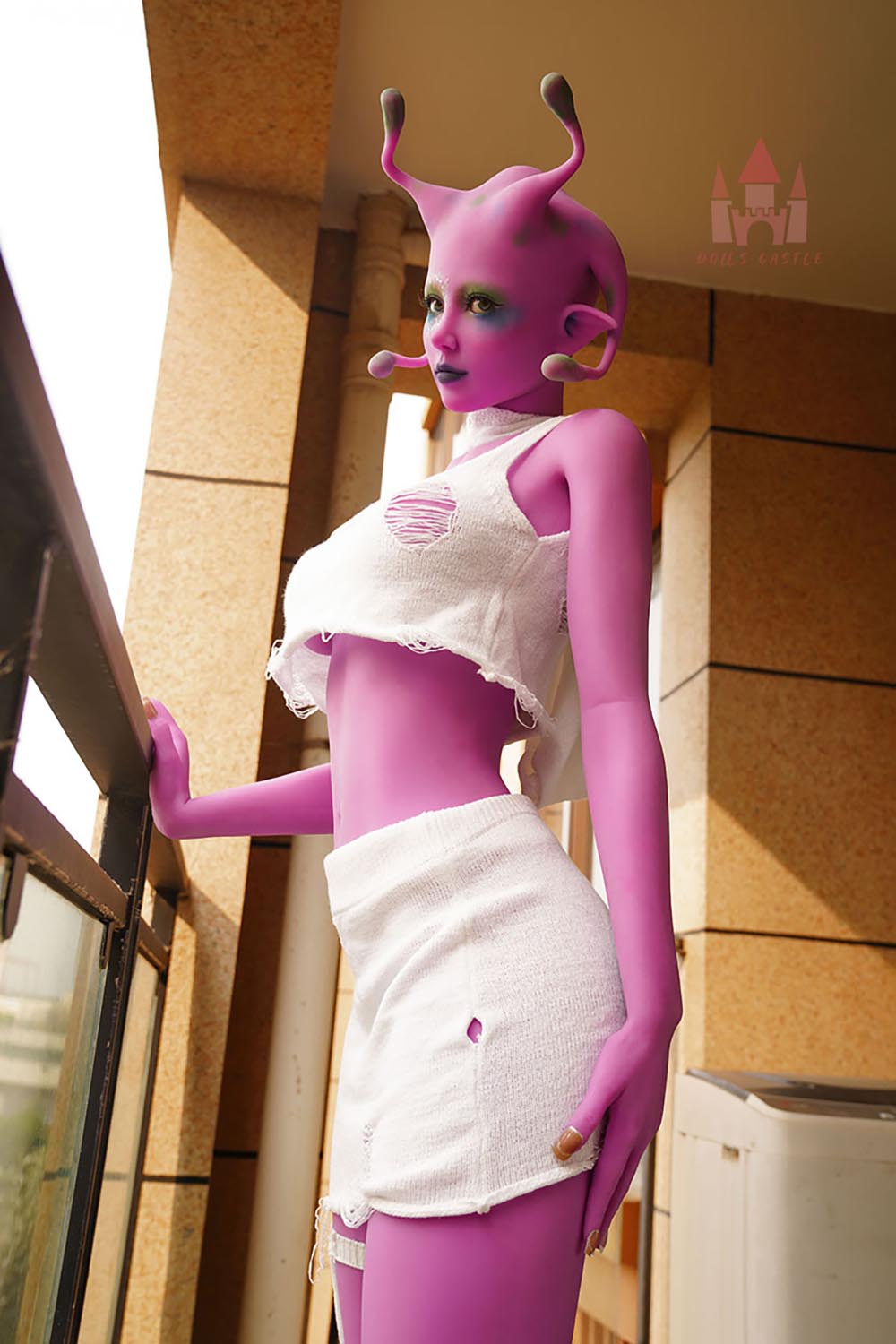 170cm E-Cup TPE Sex Doll - Gryndis Sci-Fi Alien TPE Sex Doll with Large Breasts and Curvy Shape