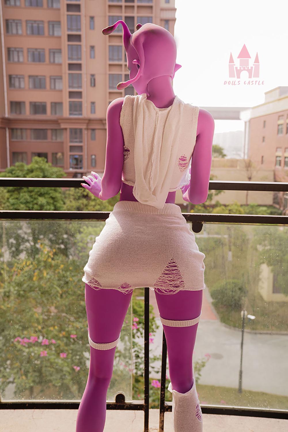 170cm E-Cup TPE Sex Doll - Gryndis Sci-Fi Alien TPE Sex Doll with Large Breasts and Curvy Shape