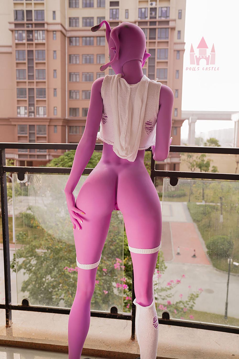 170cm E-Cup TPE Sex Doll - Gryndis Sci-Fi Alien TPE Sex Doll with Large Breasts and Curvy Shape