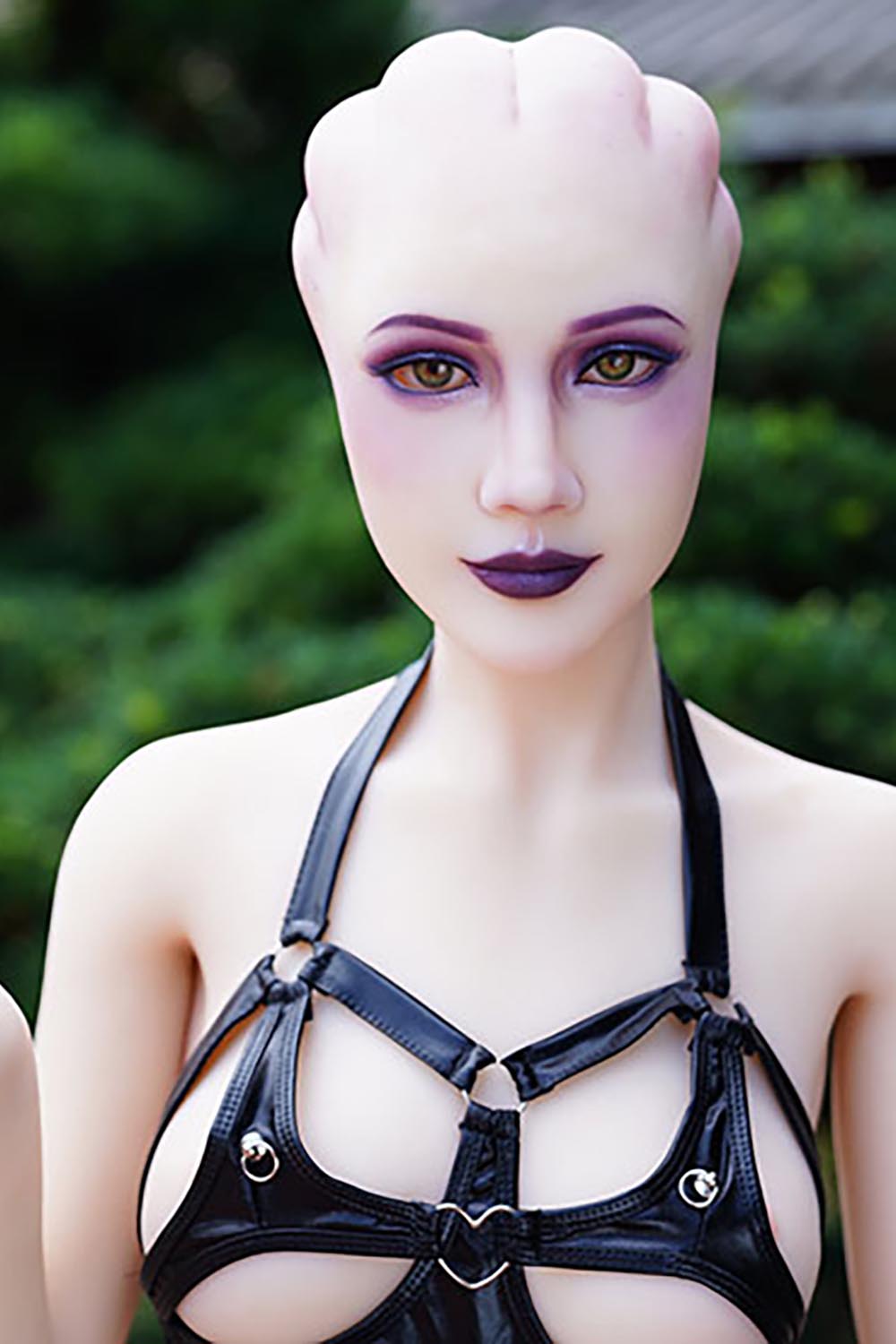 170cm B-Cup TPE Sex Doll - Cendrya Life-Size Alien Fantasy Doll – Busty TPE Female with Realistic Touch and Full Figure