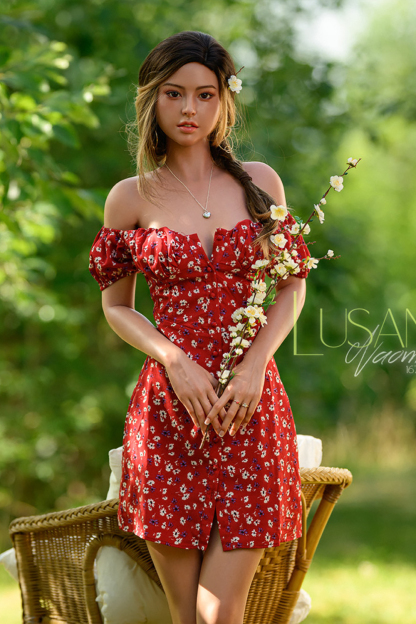 167cm B-Cup Silicone Sex Doll - Auriel-DollsLover Official Store