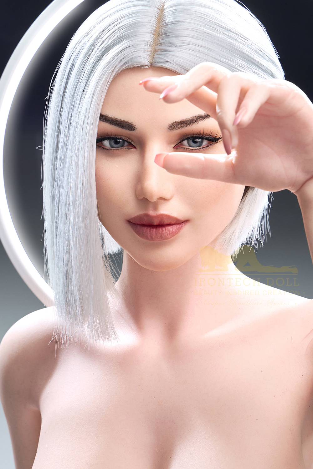 159cm/5ft3 F-Cup Silicone Sex Doll – Osynda Futuristic F-Cup Doll – Tall, Busty, Silicone Body