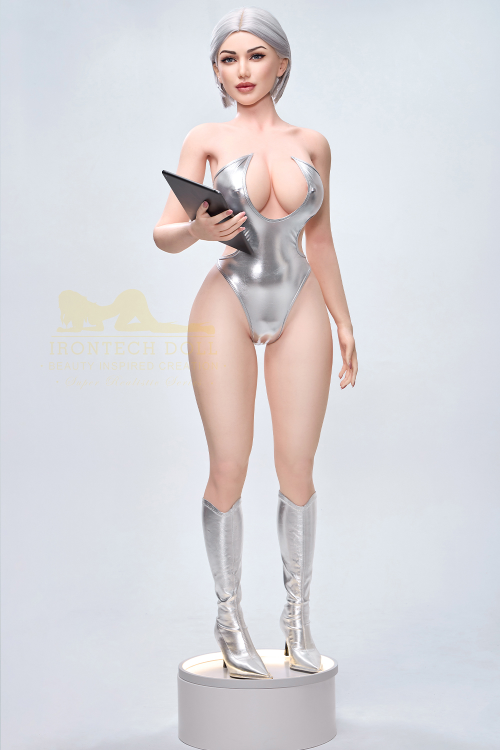 159cm/5ft3 F-Cup Silicone Sex Doll – Osynda Futuristic F-Cup Doll – Tall, Busty, Silicone Body