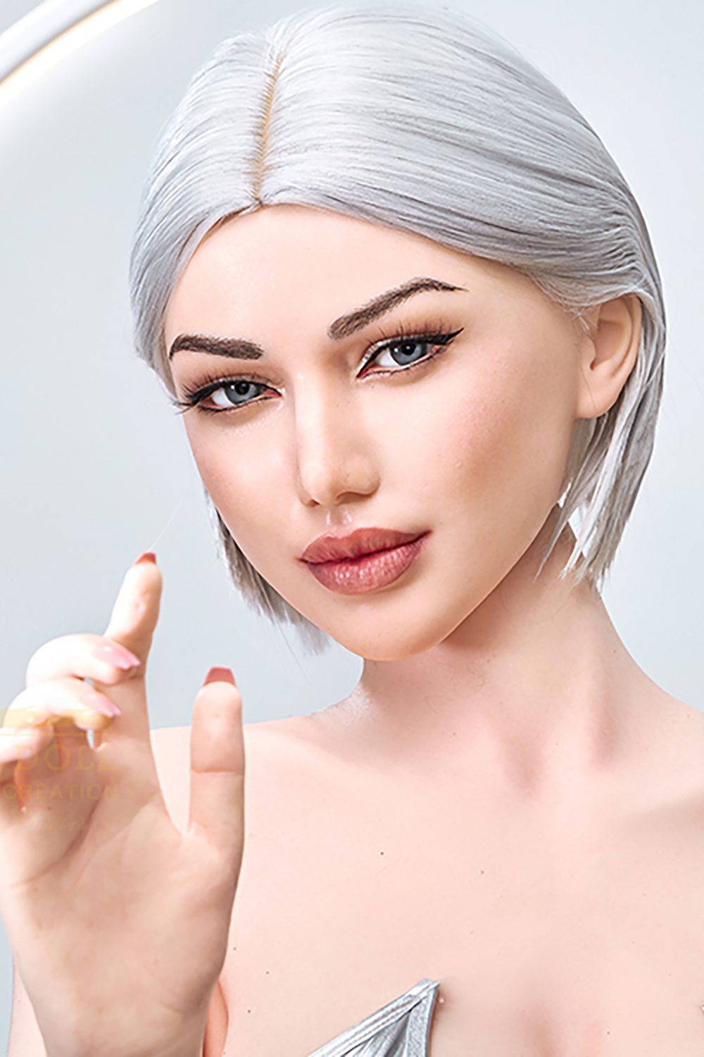 159cm/5ft3 F-Cup Silicone Sex Doll – Osynda Futuristic F-Cup Doll – Tall, Busty, Silicone Body