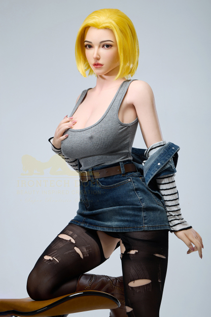 159cm/5ft3 F-Cup Silicone Sex Doll – Quenitha-DollsLover Official Store