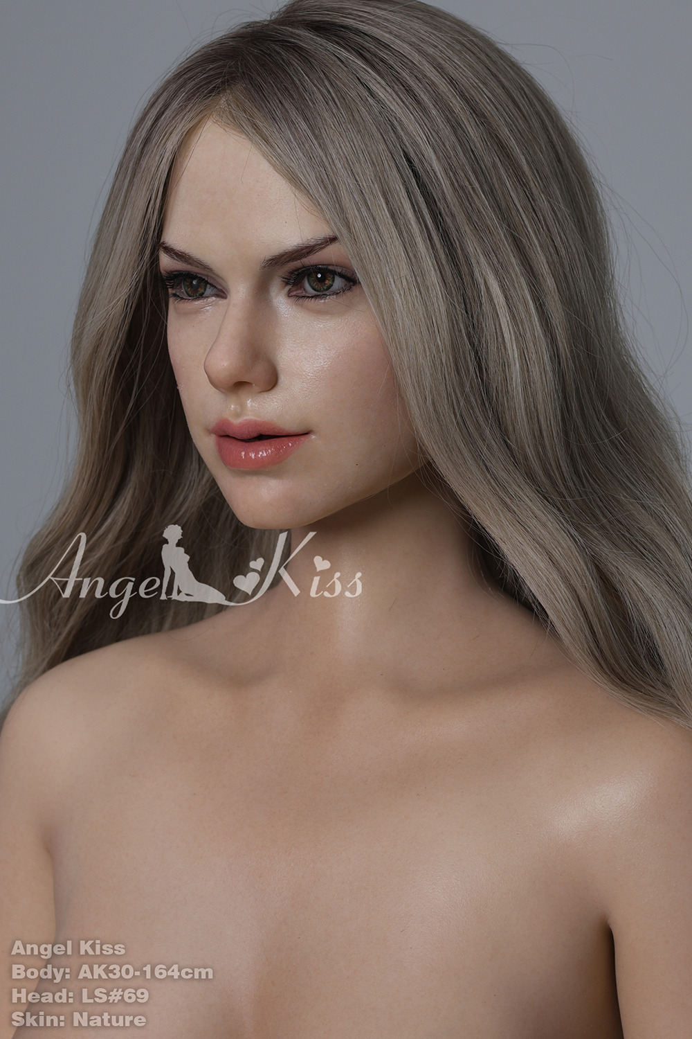 164cm/5.4ft D-Cup Silicone Sex Doll - Gummy