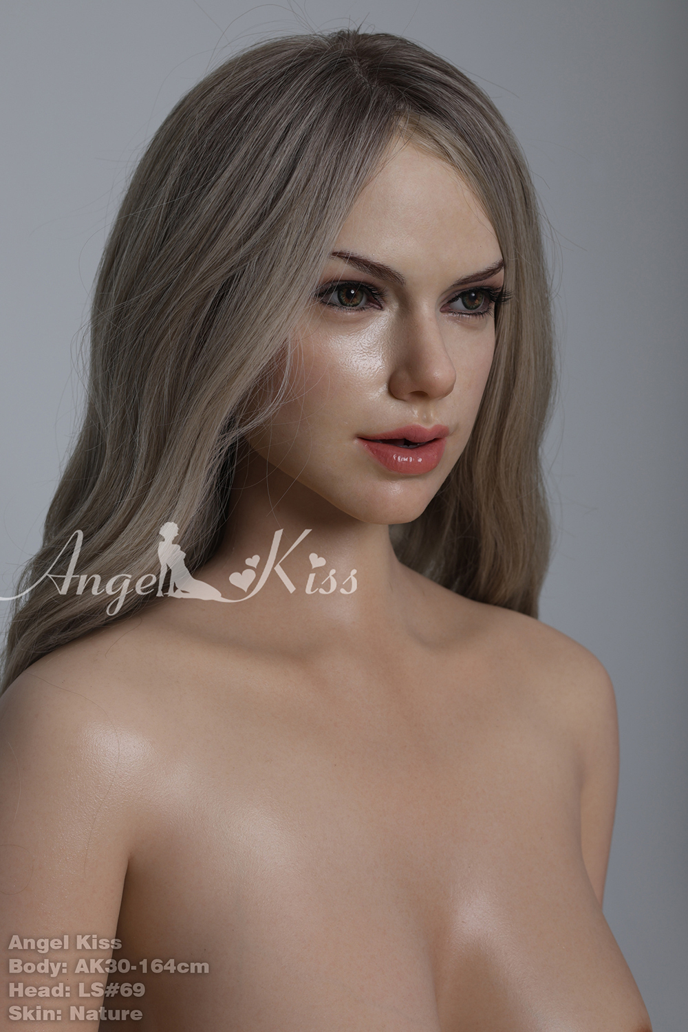 164cm/5.4ft D-Cup Silicone Sex Doll - Gummy