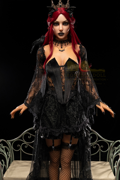 169cm/5ft7 B-Cup Silicone Sex Doll – Evadne-DollsLover Official Store