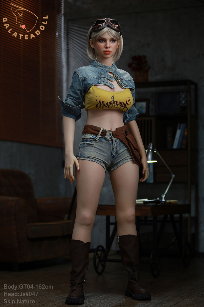 162cm D-Cup Silicone Sex Doll - Pryndelle