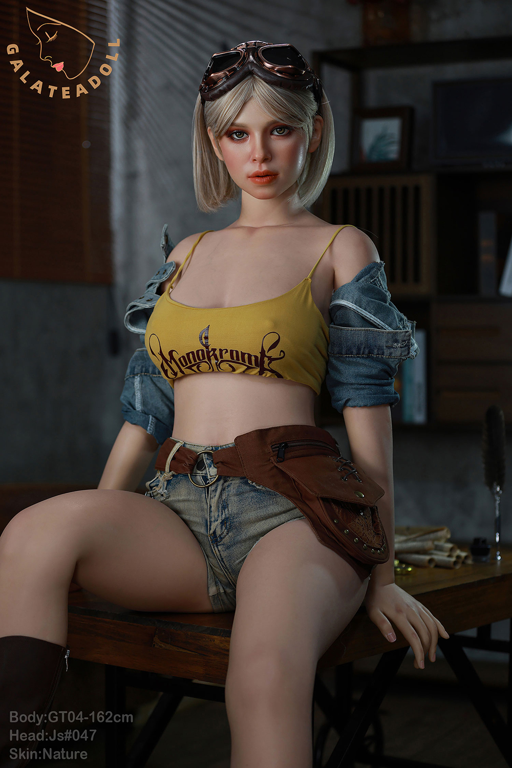 162cm D-Cup Silicone Sex Doll - Pryndelle Top-Quality Silicone Sex Doll, True-to-Life Touch & Delicate Feel